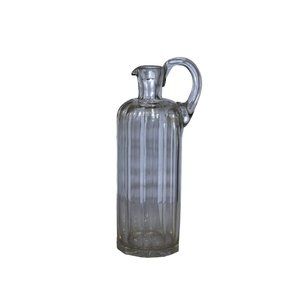 Vintage Glass Cruet that is Ground and Polished